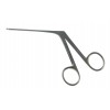 Hough Micro Forceps Angled to Left Oval Cup Satin Finish Tip to Shoulder Length 70mm