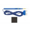 SU Cable Hand Control Fingerswitch 2.4mm Ø 3 Metres Valleylab Cable with Tip Cleaner
