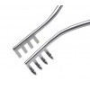 Mollison Mastoid Retractor 4:4 Sharp Teeth 19mm Wide x 12mm Deep, Overall Length 165mm