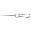 Kocher Bone Hook 20mm Inside Hook Ø Sharp Ring Handle, Overall Length 200mm