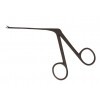 Cawthorne Aural Forceps Extra Fine 0.5mm x 4mm Jaws Black Finish Tip to Shoulder Length 75mm