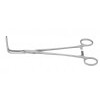 Lees Bronchus Clamp Angled 90°, Overall Length 223mm, Effective Jaw Length 57mm, Jaw Type Debakey 1 x 2 Teeth