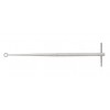 Charnley Ring Curette Small 10mm Inside Ø T-Handle, Overall Length 395mm