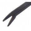 Cawthorne Aural Forceps Extra Fine 0.5mm x 4mm Jaws Black Finish Tip to Shoulder Length 75mm