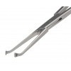 St. George Seizing Forceps 45° Angled Shank 45° Angled Jaw 3:4 Teeth, Overall Length 190mm