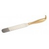 Breast Spatula with Semi Malleable Blade 25mm Wide x 185mm Length, Overall Length 315mm