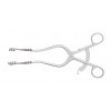 Cone Self Retaining Retractor Hinged Arms, 3:4 Blunt Prongs, 17mm Depth Overall Length 165mm