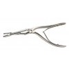 Jansen Middleton Septum Forceps Double Action with 4mm Wide x 14mm Long Jaw, Overall Length 185mm