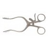 Mollison Mastoid Retractor 4:4 Sharp Teeth 19mm Wide x 12mm Deep, Overall Length 165mm