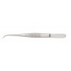 Perry Dissecting Forceps Fine Curved Serrated Jaw 125mm