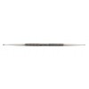 House Curette 45° Angled on Flat Double Ended 1.4mm x 1.8mm & 2mm x 2.5mm, Overall Length 180mm