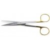 Dressing Scissors Hard Edge Straight Blunt/Sharp 100mm