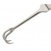 Tracheal Hook Double 10mm Deep x 12mm Wide Hook, 2mm Sharp Tip, Overall Length 150mm