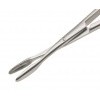 French Pattern Dressing Forceps Serrated Jaws 125mm