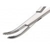 Miles Phillips Artery Forceps Curved with Partly Serrated Jaws 180mm