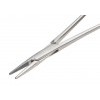 Lawrence Needle Holder Tungsten Carbide Jaws, Serration Pitch 0.4mm for Suture Size 3/0 to 6/0, Overall Length 150mm