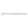 Tracheal Hook Double 10mm Deep x 12mm Wide Hook, 2mm Blunt Tip, Overall Length 150mm