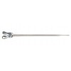 Brodie Fistula Director Nickel Plated with Groove (Rigid) 140mm