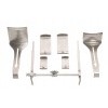 Goligher Abdominal Self Retaining Retractor Complete with 2 Centre Blades 90mm Deep x 90mm Wide & 55mm Deep x 90mm Wide and 2 Sets of Lateral Blades 90mm Deep x 50mm wide & 50mm Deep x 30mm Wide